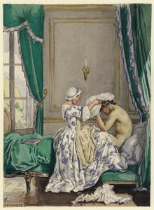 Illustration for memoirs of Casanova