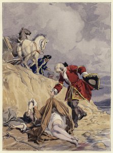 Illustration for memoirs of Casanova by Jules Marie Auguste Leroux