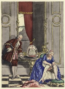 Illustration for Memoirs of Casanova by Jules Marie Auguste Leroux
