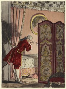 Illustration for Memoirs of Casanova by Jules Marie Auguste Leroux