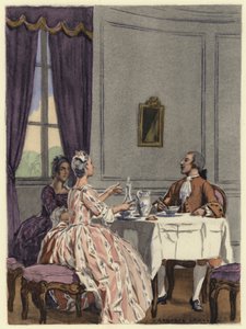 Illustration for Memoirs of Casanova by Jules Marie Auguste Leroux