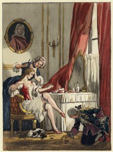 Illustration for Memoirs of Casanova by Jules Marie Auguste Leroux