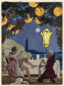 Illustration for Memoirs of Casanova by Jules Marie Auguste Leroux