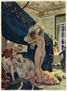 Illustration for Memoirs of Casanova by Jules Marie Auguste Leroux