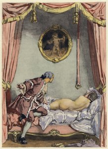 Illustration for Memoirs of Casanova by Jules Marie Auguste Leroux