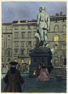 Illustration for Memoirs of Casanova by Jules Marie Auguste Leroux