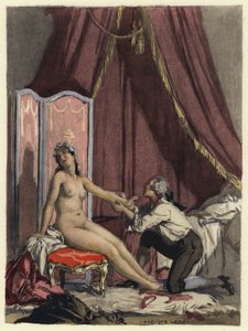 Illustration for Memoirs of Casanova by Jules Marie Auguste Leroux