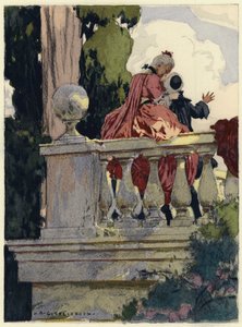 Illustration for Memoirs of Casanova by Jules Marie Auguste Leroux