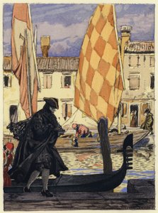 Illustration for Memoirs of Casanova by Jules Marie Auguste Leroux