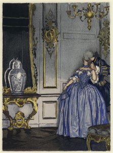 Illustration for Memoirs of Casanova by Jules Marie Auguste Leroux