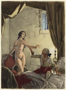 Illustration for Memoirs of Casanova by Jules Marie Auguste Leroux