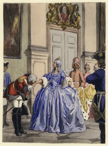 Illustration for Memoirs of Casanova by Jules Marie Auguste Leroux