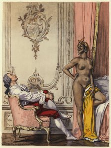 Illustration for Memoirs of Casanova by Jules Marie Auguste Leroux