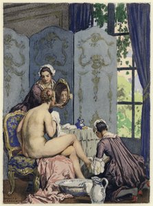 Illustration for Memoirs of Casanova by Jules Marie Auguste Leroux