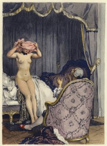 Illustration for Memoirs of Casanova by Jules Marie Auguste Leroux