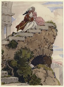Illustration for Memoirs of Casanova by Jules Marie Auguste Leroux