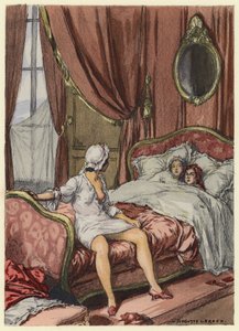 Illustration for Memoirs of Casanova by Jules Marie Auguste Leroux
