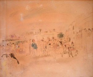 Tunis by Jules Pascin