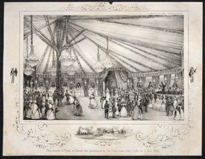 Festival Given at Tivoli in Favor of the Pensioners of the Former Civil List on June 3, 1840 by Jules Platier