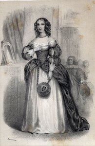 Portrait of Anne Marie de Gonzague de Cleves, Princess Palatine by Jules and Raunheim Hermann David