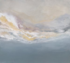 Swirling Clouds in Muted Tones by Julia Contacessi