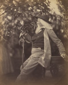 Charles Hay Cameron, Esq., in His Garden at Freshwater, 1865-67 by Julia Margaret Cameron