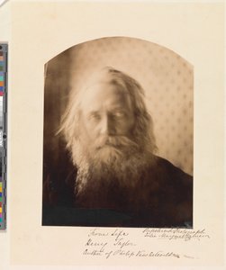 Henry Taylor. Author of "Philip Van Artevelde" by Julia Margaret Cameron