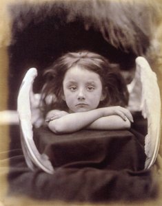 I Wait (Rachel Gurney as an Angel) by Julia Margaret Cameron