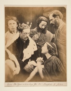 Queen Phillipa Interceding for the Burghers of Calais by Julia Margaret Cameron