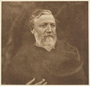 Robert Browning, 1865, Printed 1875 by Julia Margaret Cameron