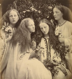 The Rosebud Garden of Girls by Julia Margaret Cameron