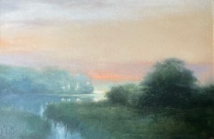 Misty River Dawn