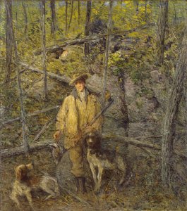 Hunter and Dogs, 1912