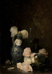 Roses by Julian Alden Weir