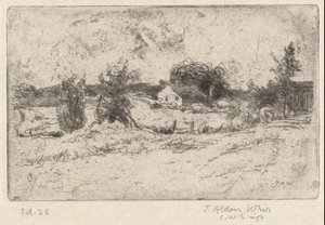 The Farm by Julian Alden Weir