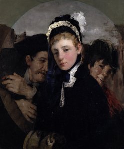 Union Square, c.1879 by Julian Alden Weir