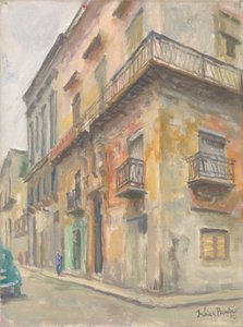 Havana Street Corner by Julian Barrow