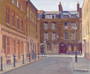 Princelet Street, Spitalfields by Julian Barrow