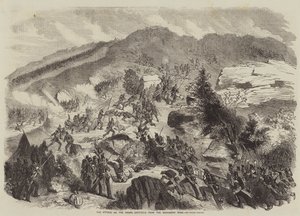The Attack on the Redan, sketched from the Woronzow Road