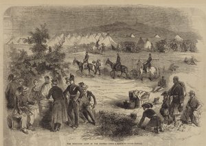 The Sardinian Camp in the Crimea by Julian Portch