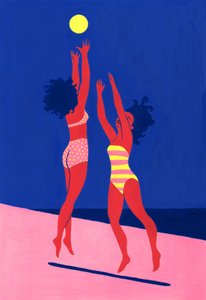 Volleyball Beach Fun