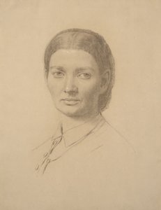Julie Hagen-Schwarz. Self-portrait (undated) by Julie Wilhelmine Hagen Schwarz