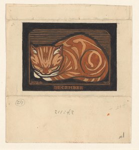Lying Cypress Cat (December)