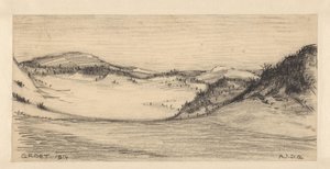 Dune Landscape near Groet by Julie de Graag