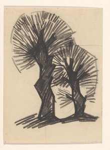 Two Trees by Julie de Graag
