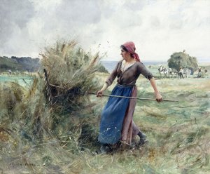 Peasant and Hay