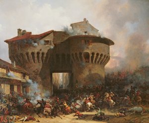 Combat at Porte Pannessac in 1562