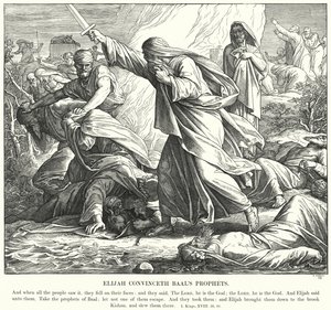 Elijah Convinceth Baal