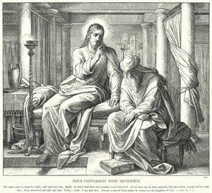 Jesus Conversing with Nicodemus