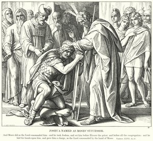 Joshua Named as Moses